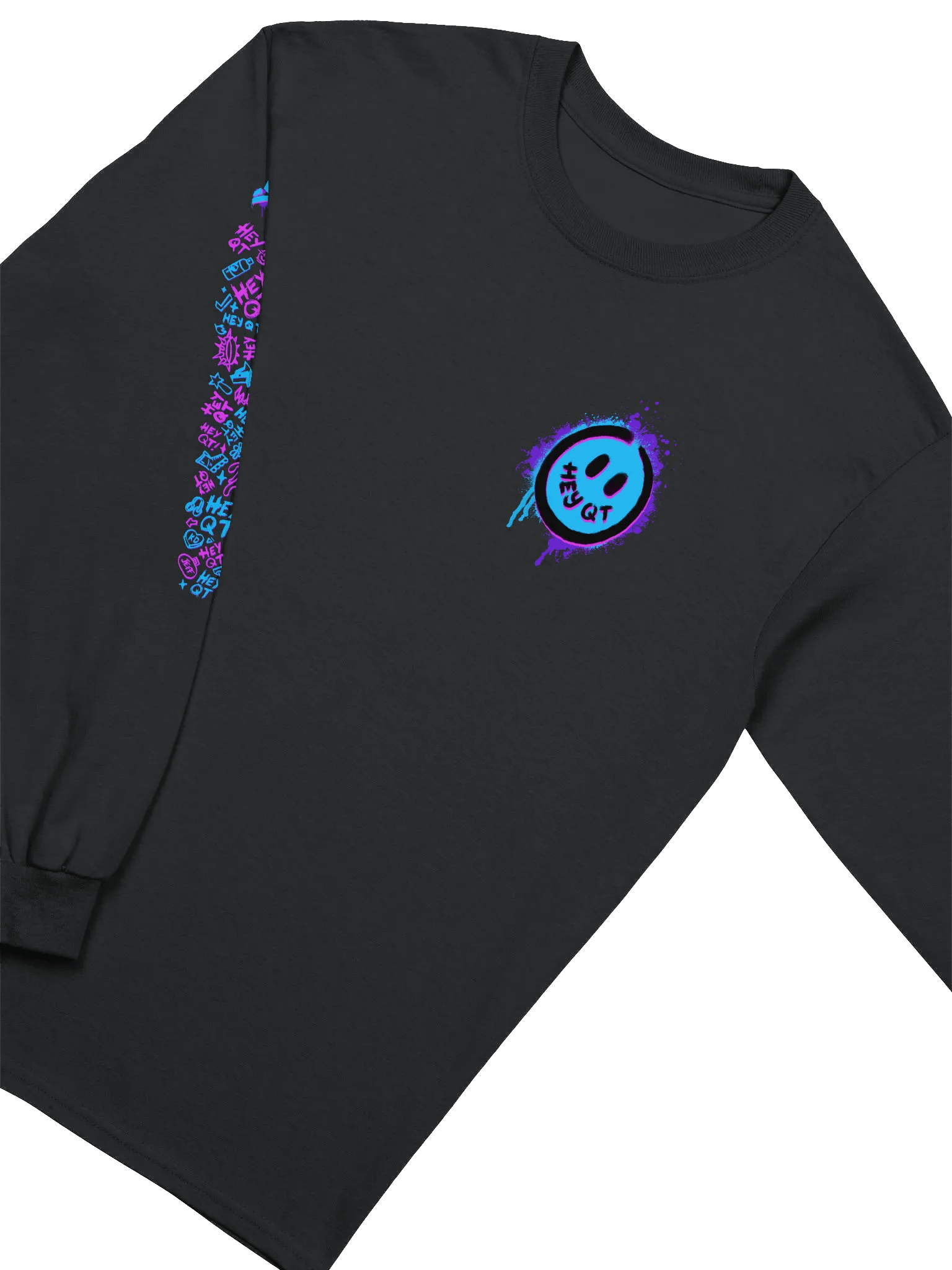 Graffiti Hey QT Long Sleeve T-Shirt product image (1)