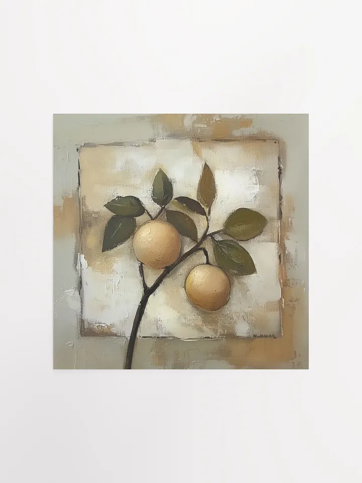 Farmhouse Sky: Lemon Branch Art Print product image (1)