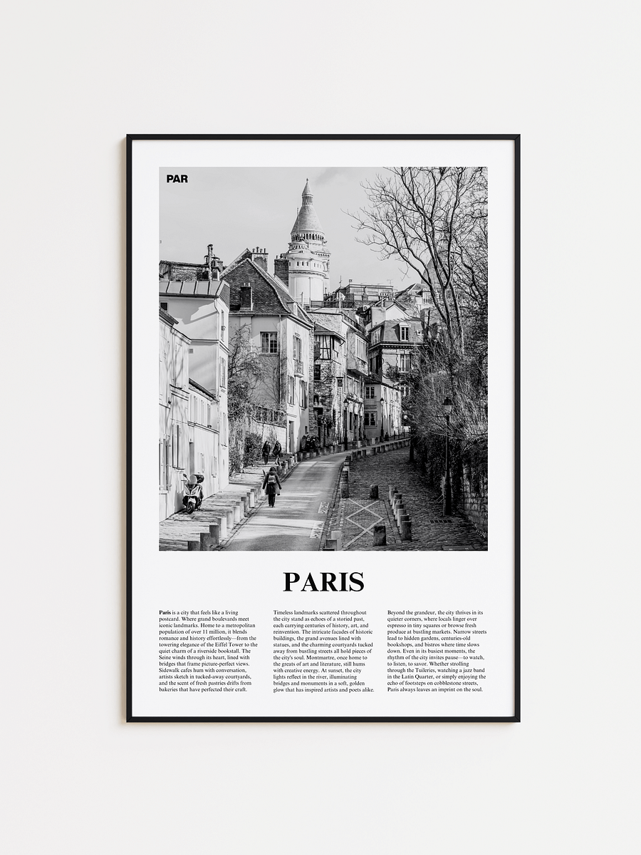 Paris 06 Newspaper Poster product image (1)