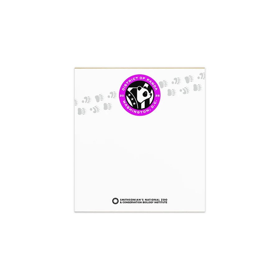 District of Panda Mini Notepad Image 1