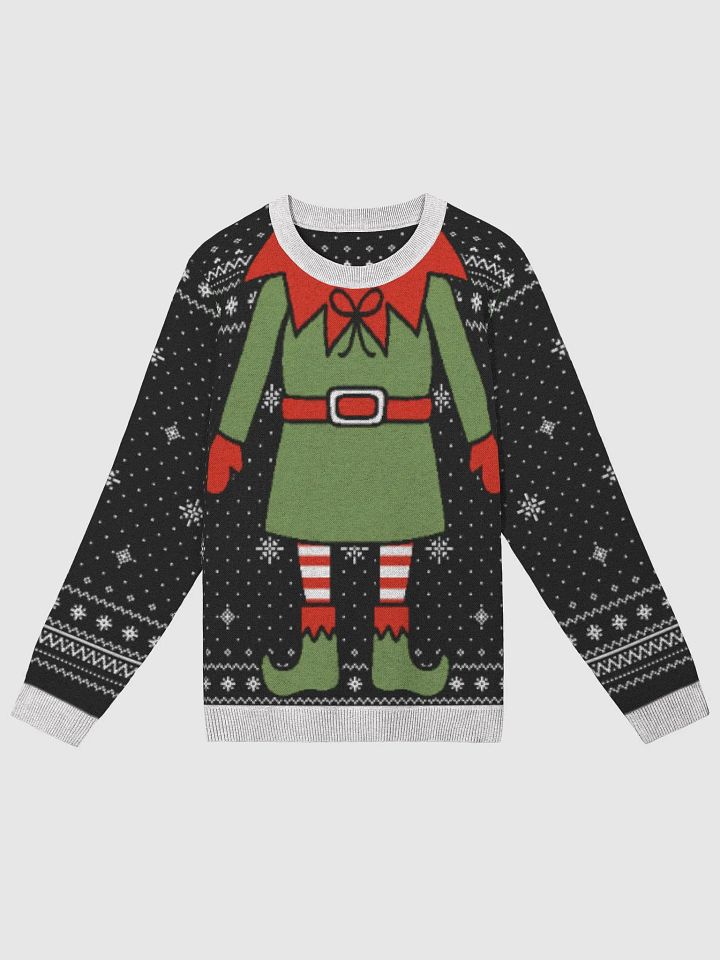 Elf Jacquard Crewneck Sweater product image (1)
