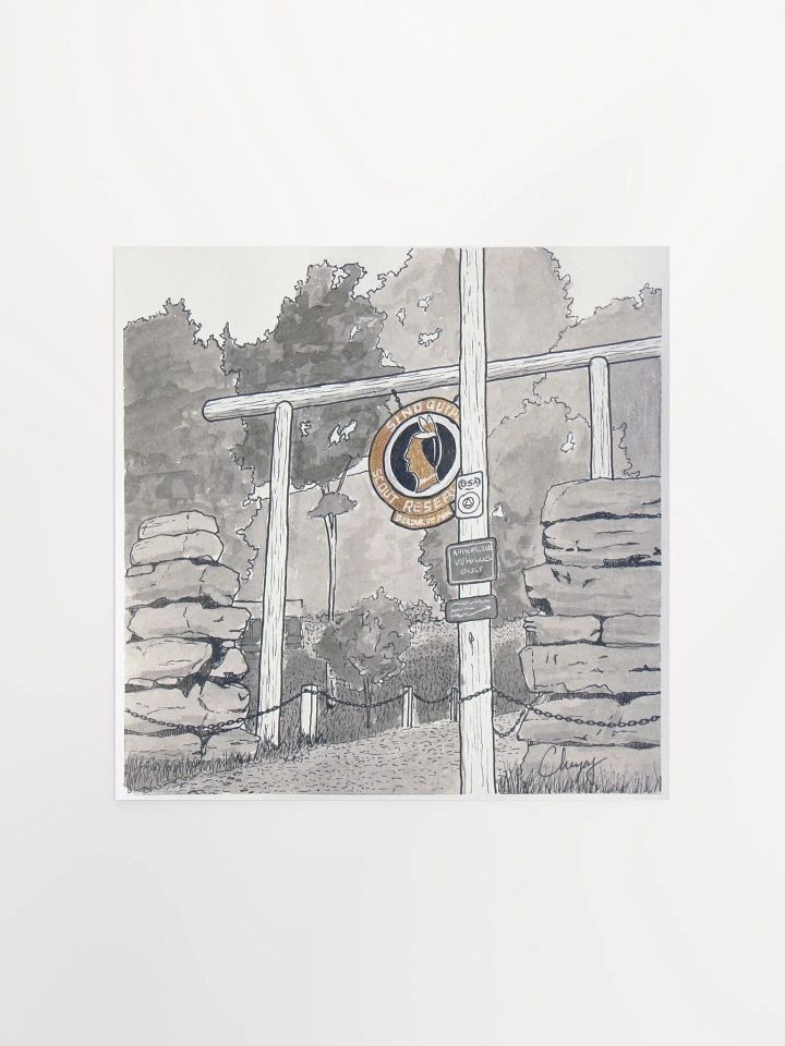 Sinoquipe Gate Print product image (1)