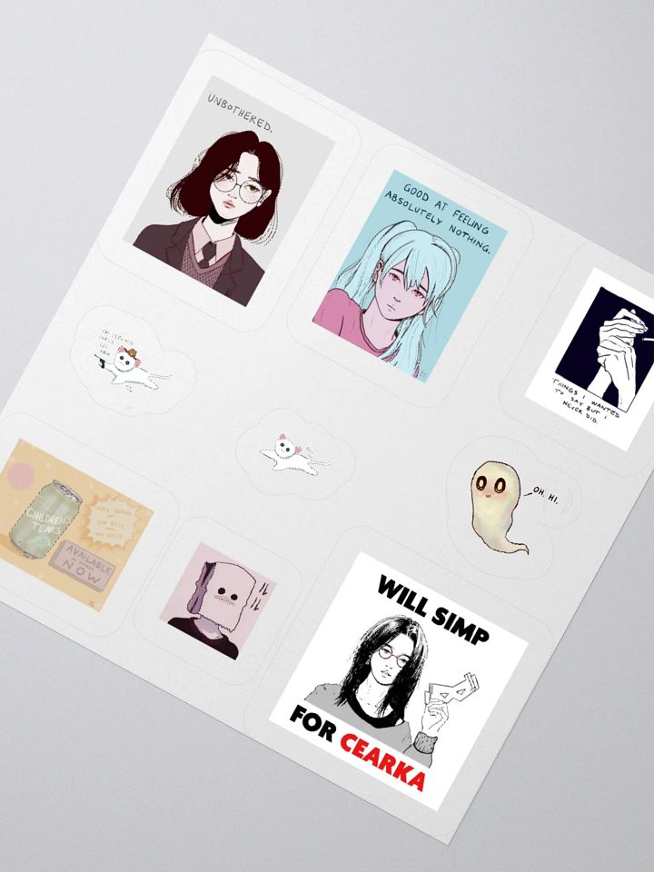 greatest hits sticker sheet product image (5)
