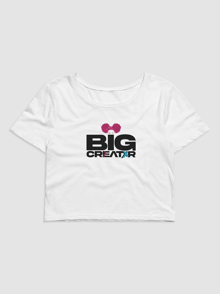 BCX Ladies (Wht) Crop Top product image (1)