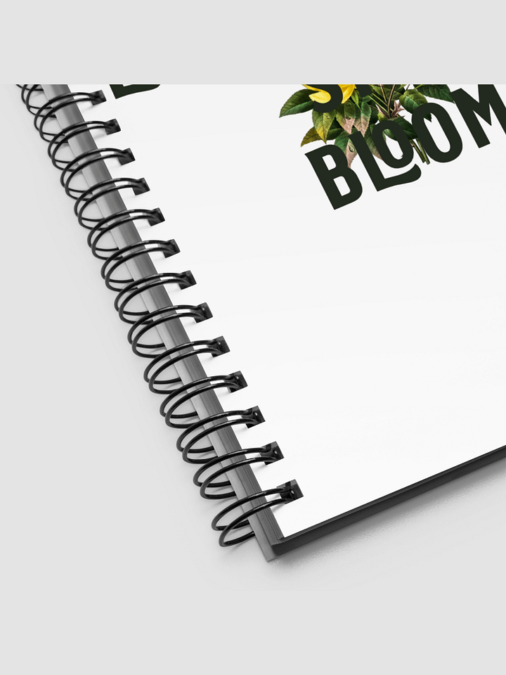 [theGardensStore] Spiral Notebook Latebloomer product image (2)