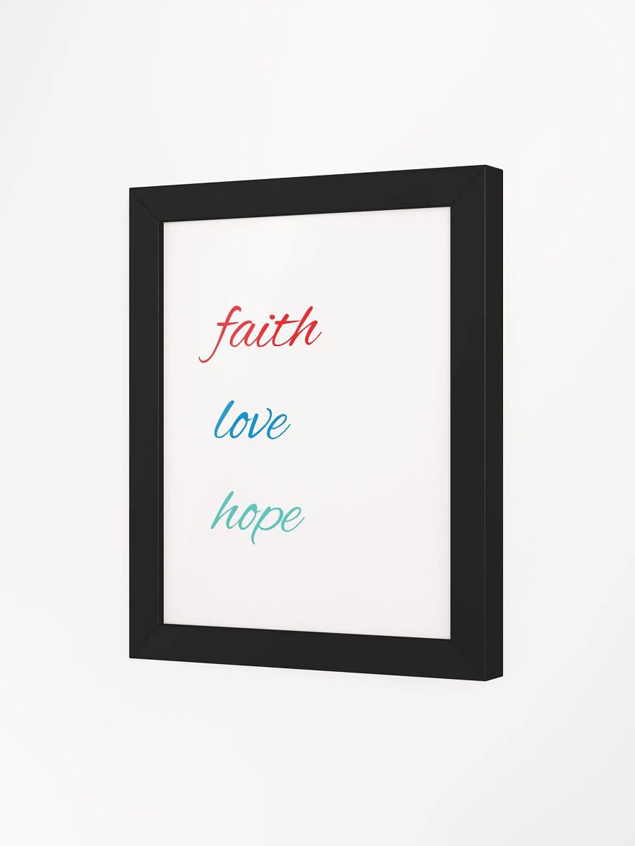 FAITH, LOVE, HOPE Faith, love, hope, faith love hope, Bible, Jesus, religion, Christianity, God, Jesus Christ, Christian, product image (11)