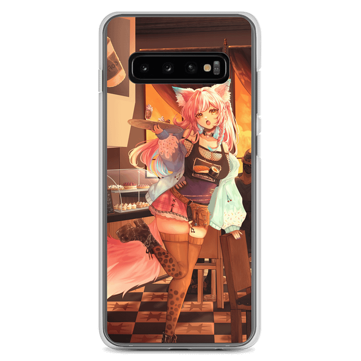 Working the Cafe Samsung® Clear Case product image (2)