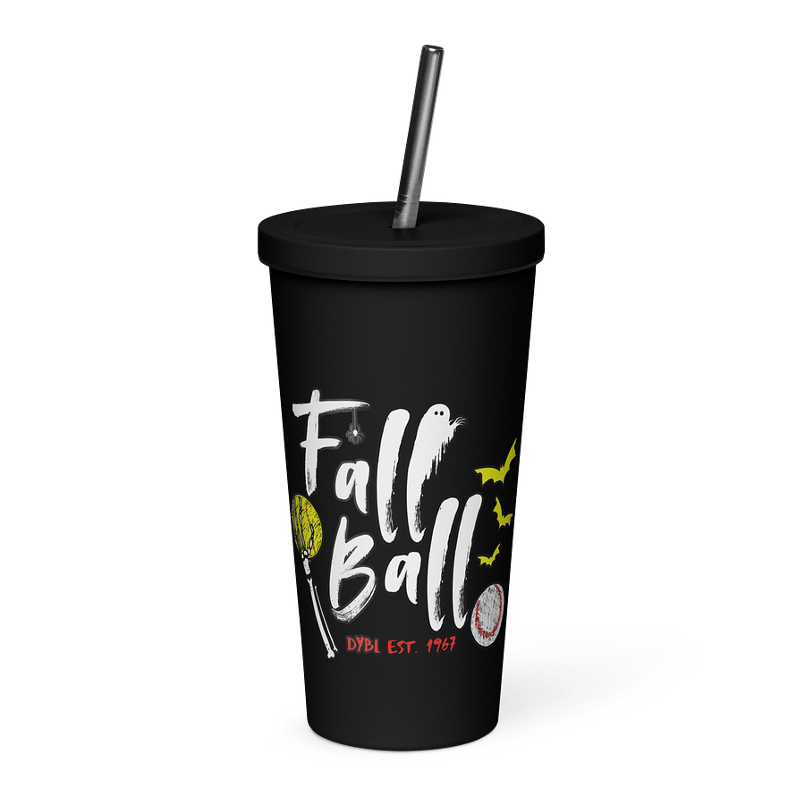 Spooky Fall Ball Insulated Tumbler product image (1)