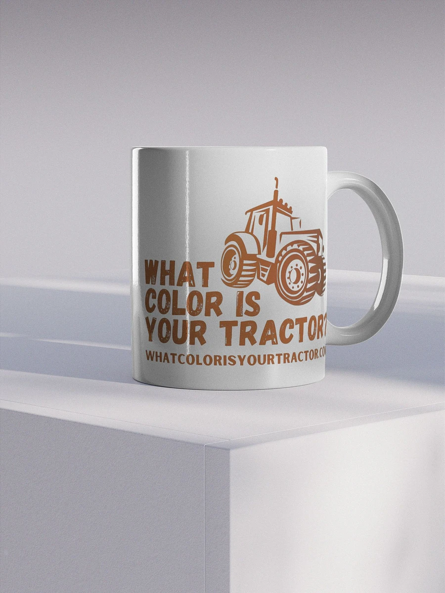 Orange Tractor Mug product image (4)