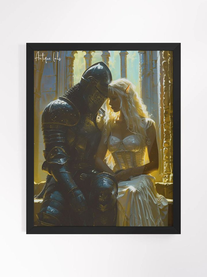 Ethereal Embrace Framed Poster product image (1)