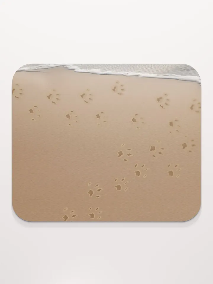 Paws on the Beach Mouse Pad product image (2)