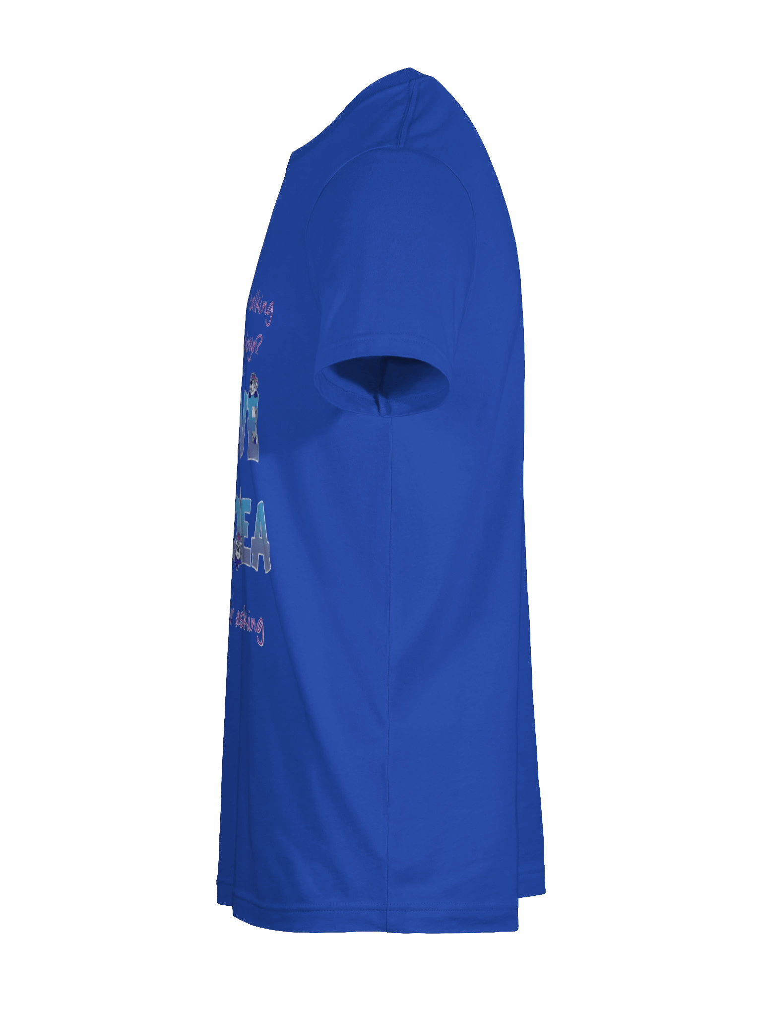 "No Idea" T-shirt (blue) product image (11)