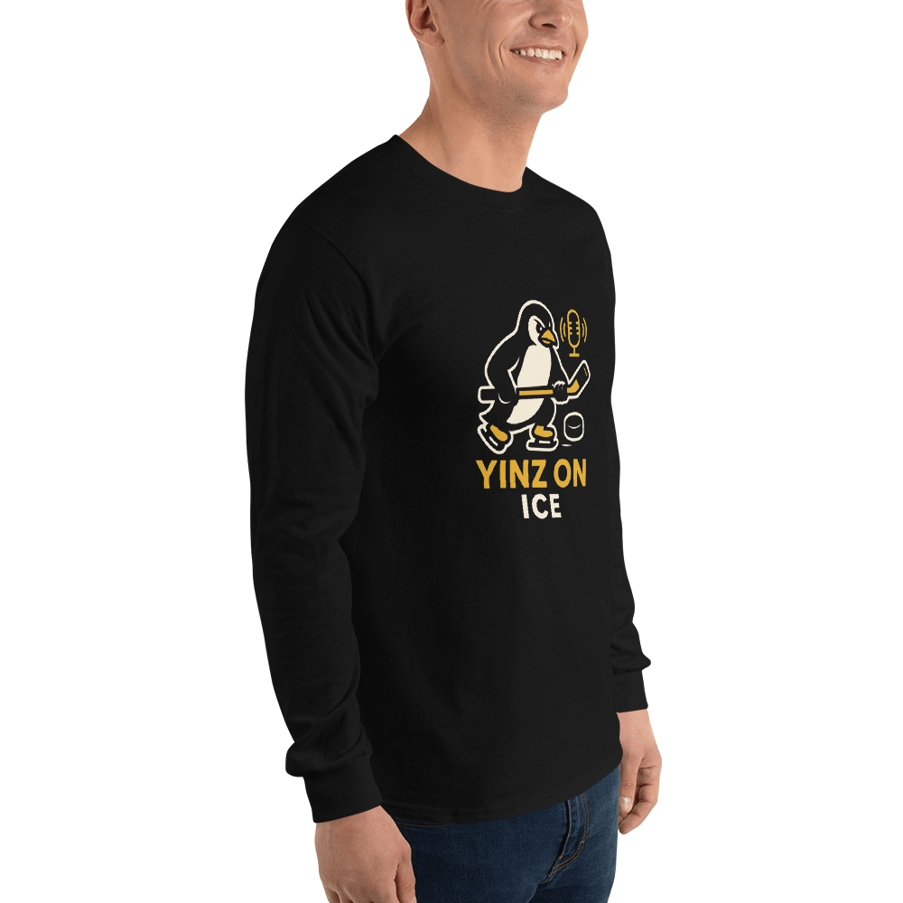 Yinz on Ice Logo Long Sleeve Tee product image (8)
