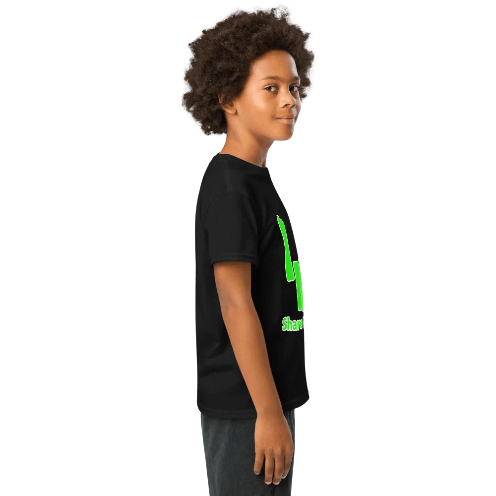 LIME Share The Love Classic Youth Tee product image (3)
