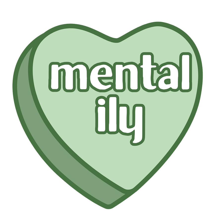 mental ily Sticker (GREEN) product image (1)