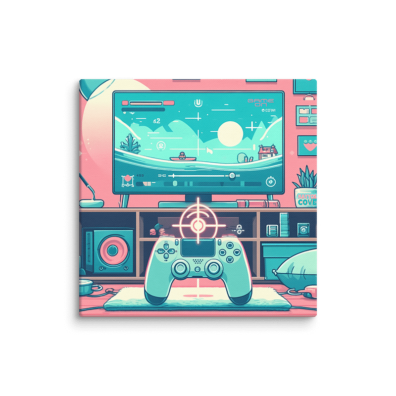 Gamer's Haven Canvas - Game On Collection
