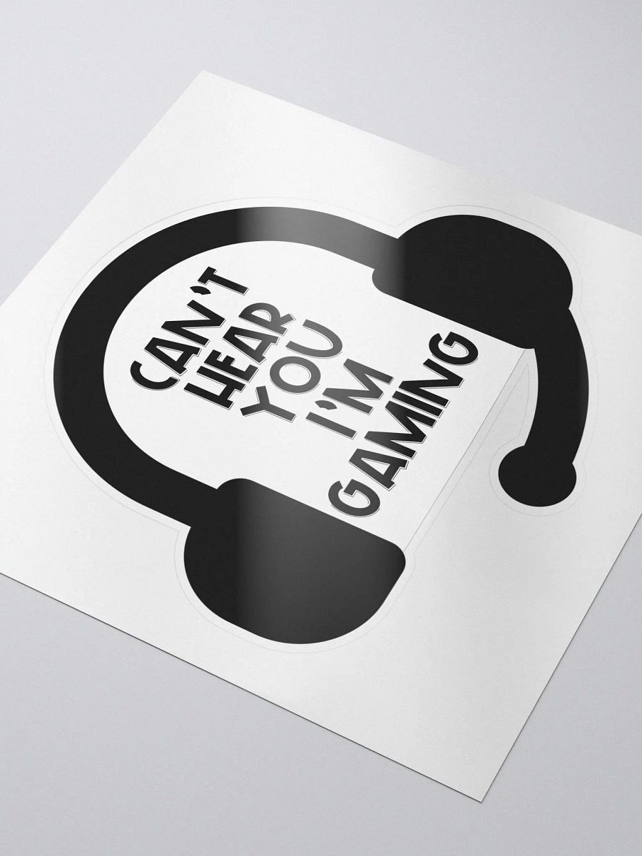 Gaming Kiss Cut Sticker product image (3)