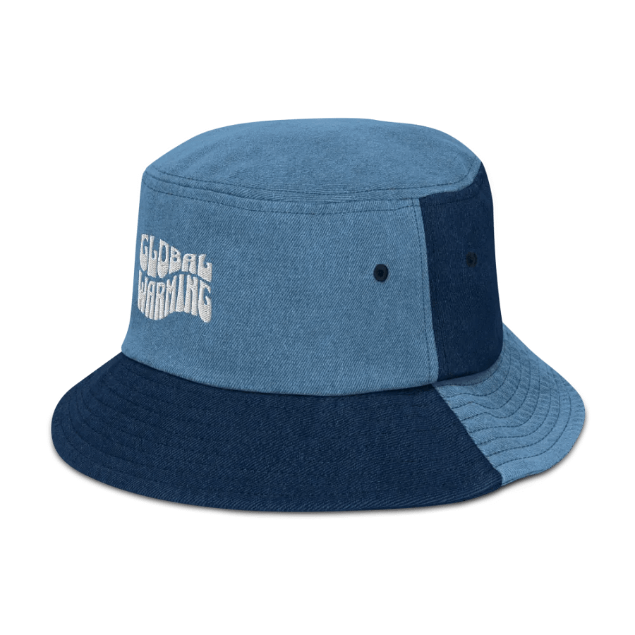 Global Warming (Denim Bucket Hat) product image (4)