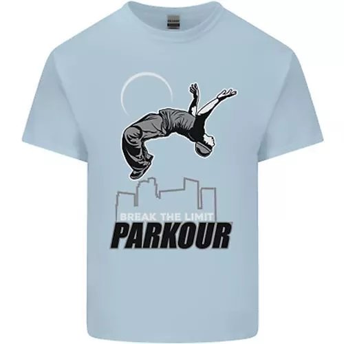 Parkour Free Running Break the Limit Kids T-Shirt Boys Girls product image (1)