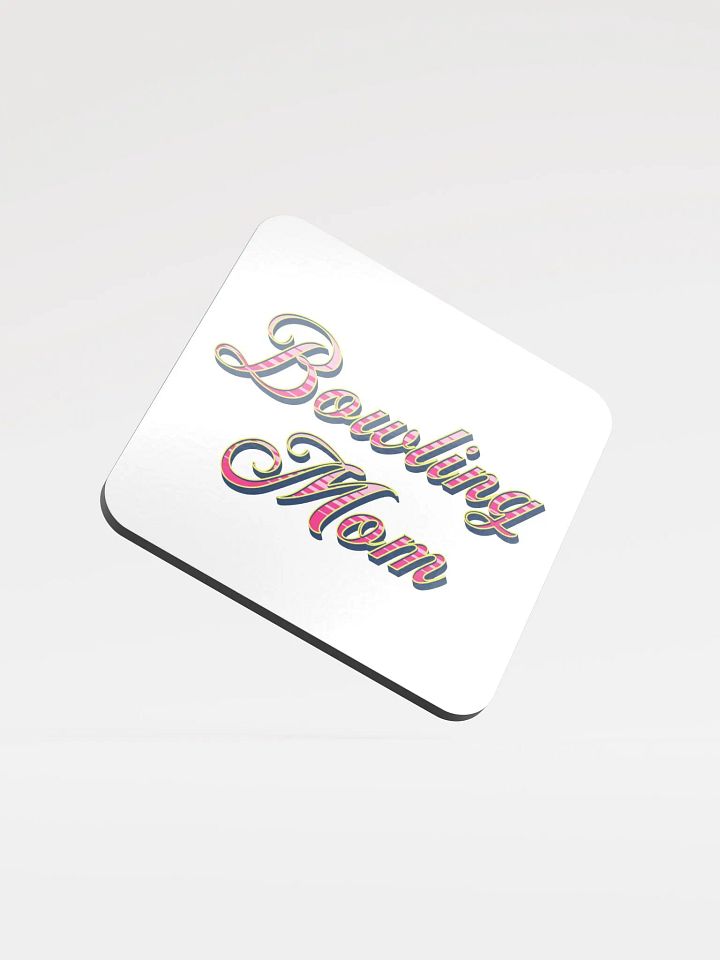 Bowling Mom Colorful Cork Coaster product image (2)