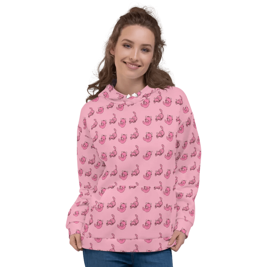 Whimsical Cat Hoodie product image (6)