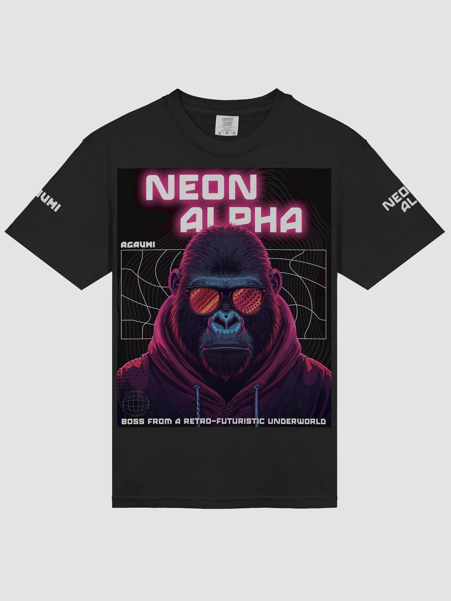 Neon Gorilla Vibes T-Shirt product image (21)