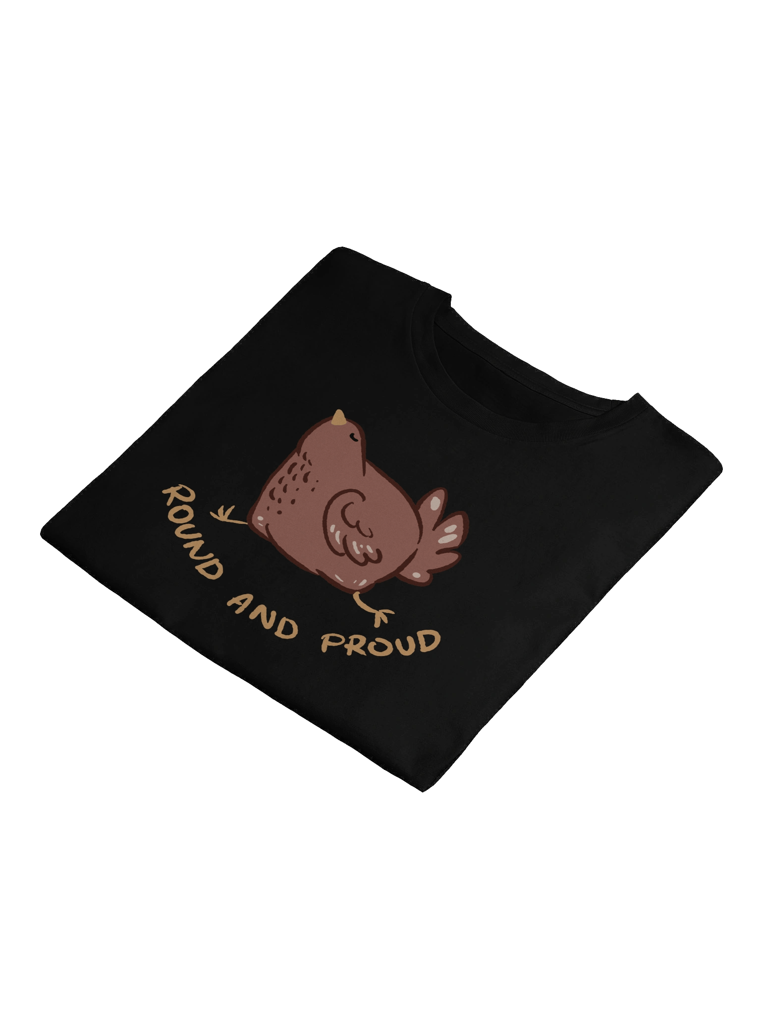 Nuna's chicken "Round" crop top t-shirt product image (2)