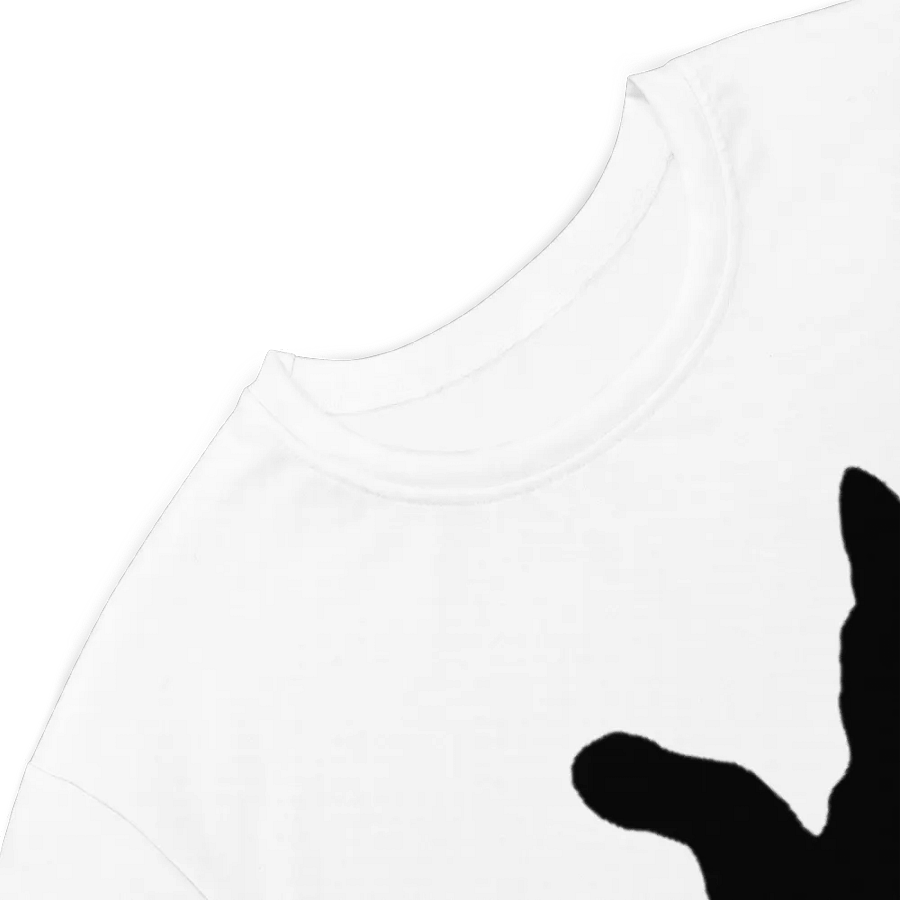 Dancing Demeowcracy Feline Black and White T-Shirt Dress product image (6)