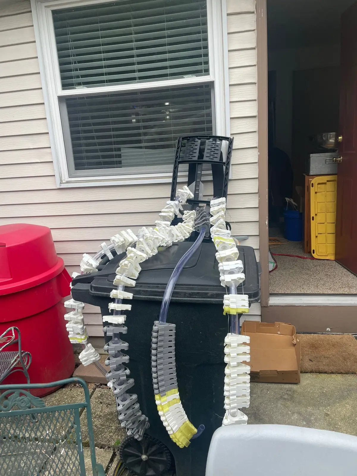 #dococtopus #dococ #spiderman #cosplay #cosplayer #3dprinting  #creative doc ocs arms failed under the one jump test back to the drawing board for mounting on the backpack 