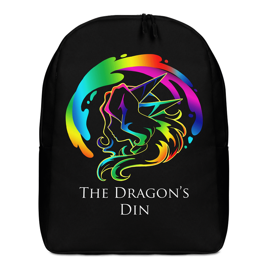 The Dragon's Din Logo Backpack product image (1)