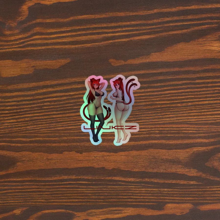 Dual Linkz Holographic Sticker product image (5)