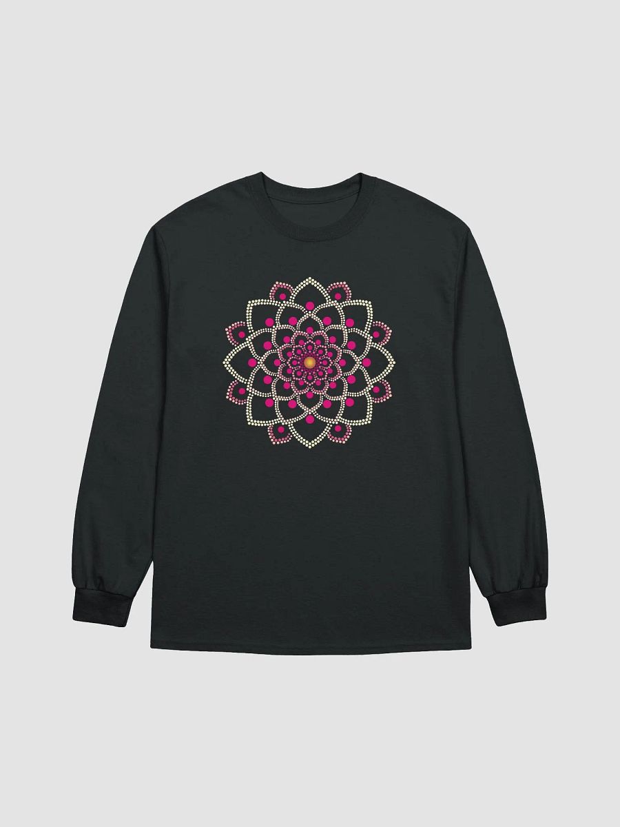 Simple Pink Mandala Long Sleeve T-Shirt product image (1)