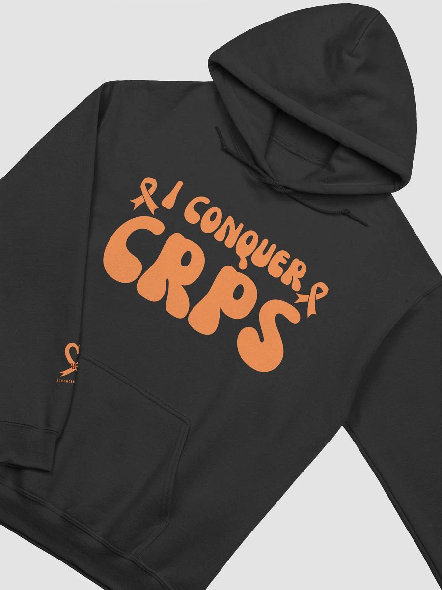 Bold 'I Conquer CRPS' Do Not Touch LEFT Arm Hoodie product image (16)
