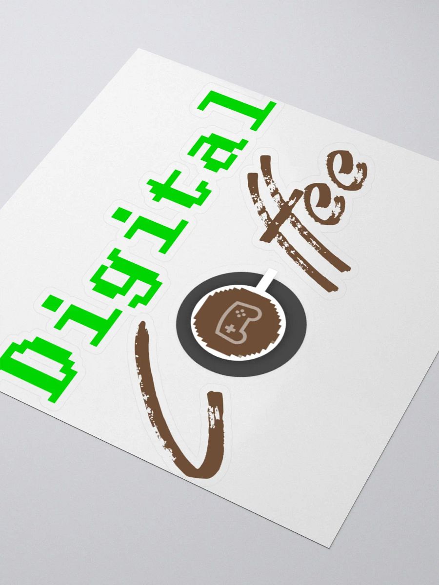 Digital Coffee: Gaming Brew Sticker product image (3)