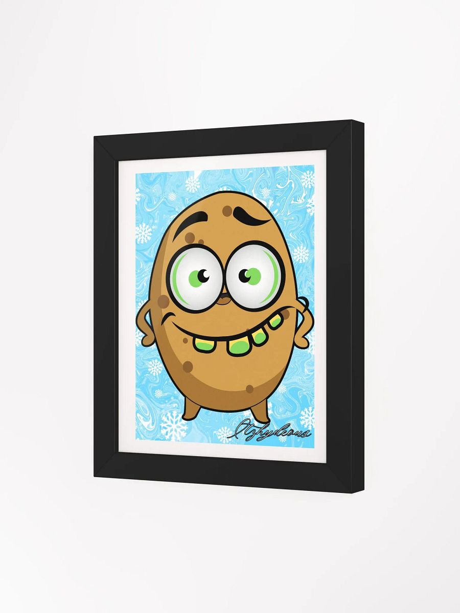 Winter Waving Potato Framed Poster product image (3)