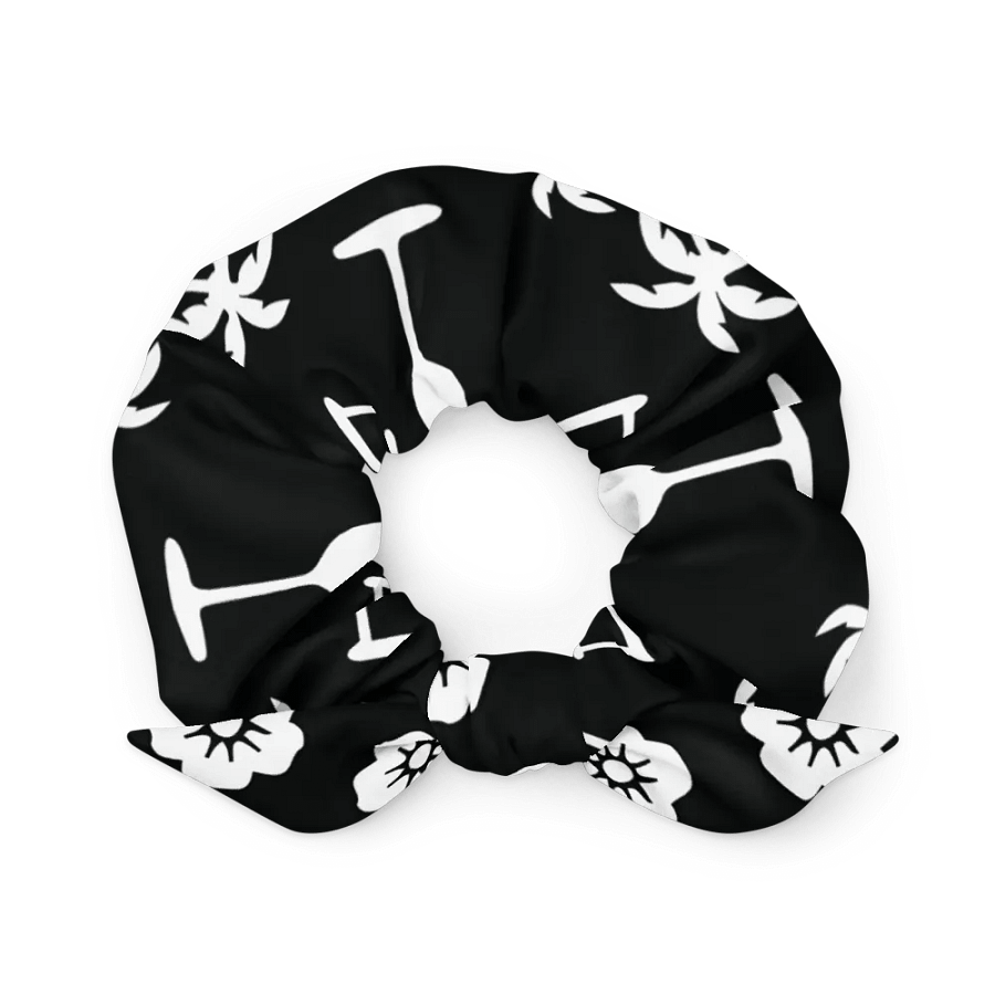 Monochrome Paradise Scrunchie product image (4)