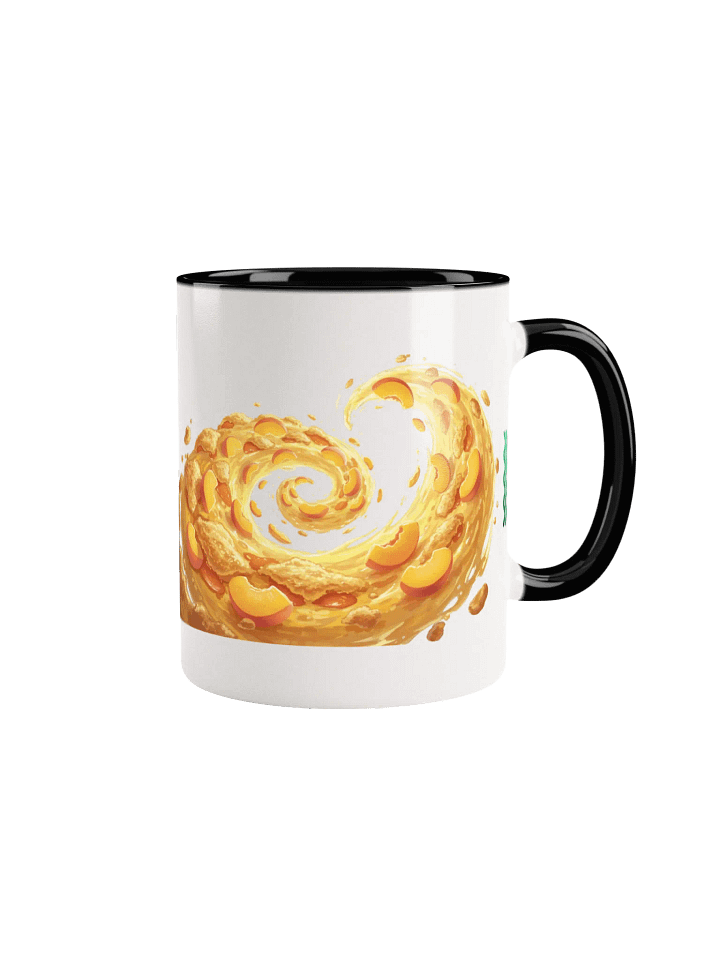 Peach Waves Ceramic Mug product image (3)