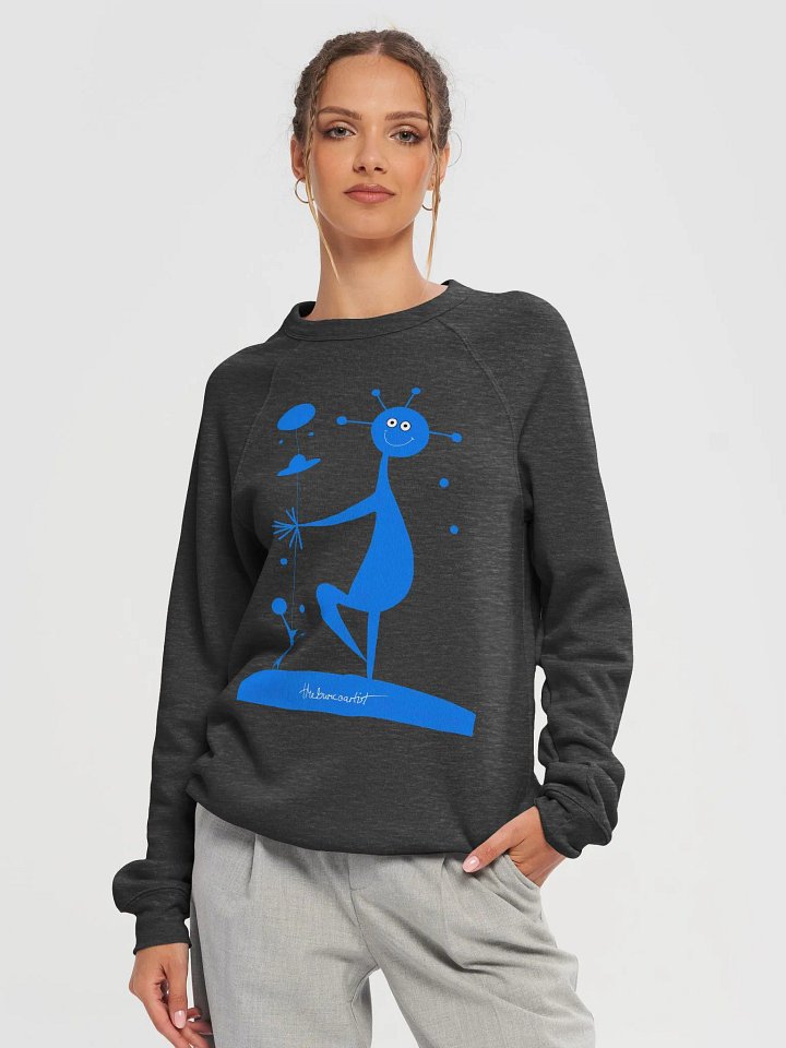 Bella+Canvas Unisex Sponge Fleece Raglan Sweatshirt product image (1)