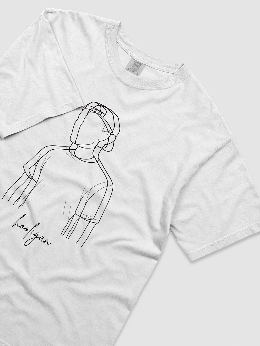 Hooligan Black Outline T product image (35)