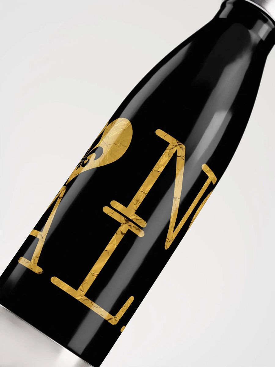 I LOVE NOLA **BIGSHOT BOTTLE** (BLACK & GOLD EDITION STAINLESS STEEL) product image (5)