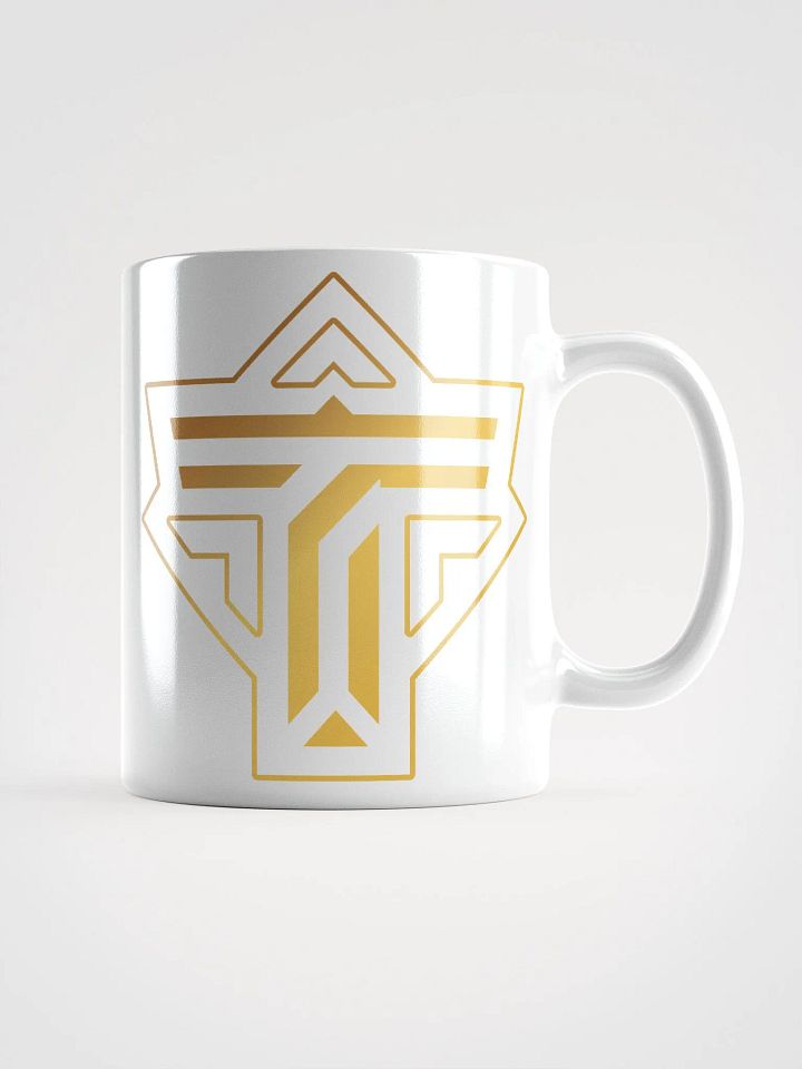 White Mug w/ Gold Insignia product image (1)