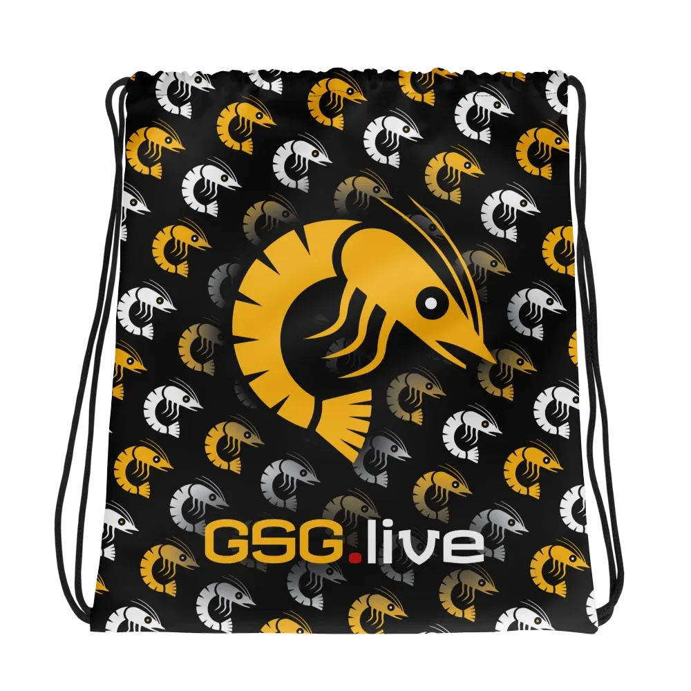 GSG.live Shrimp Drawstring Bag product image (1)