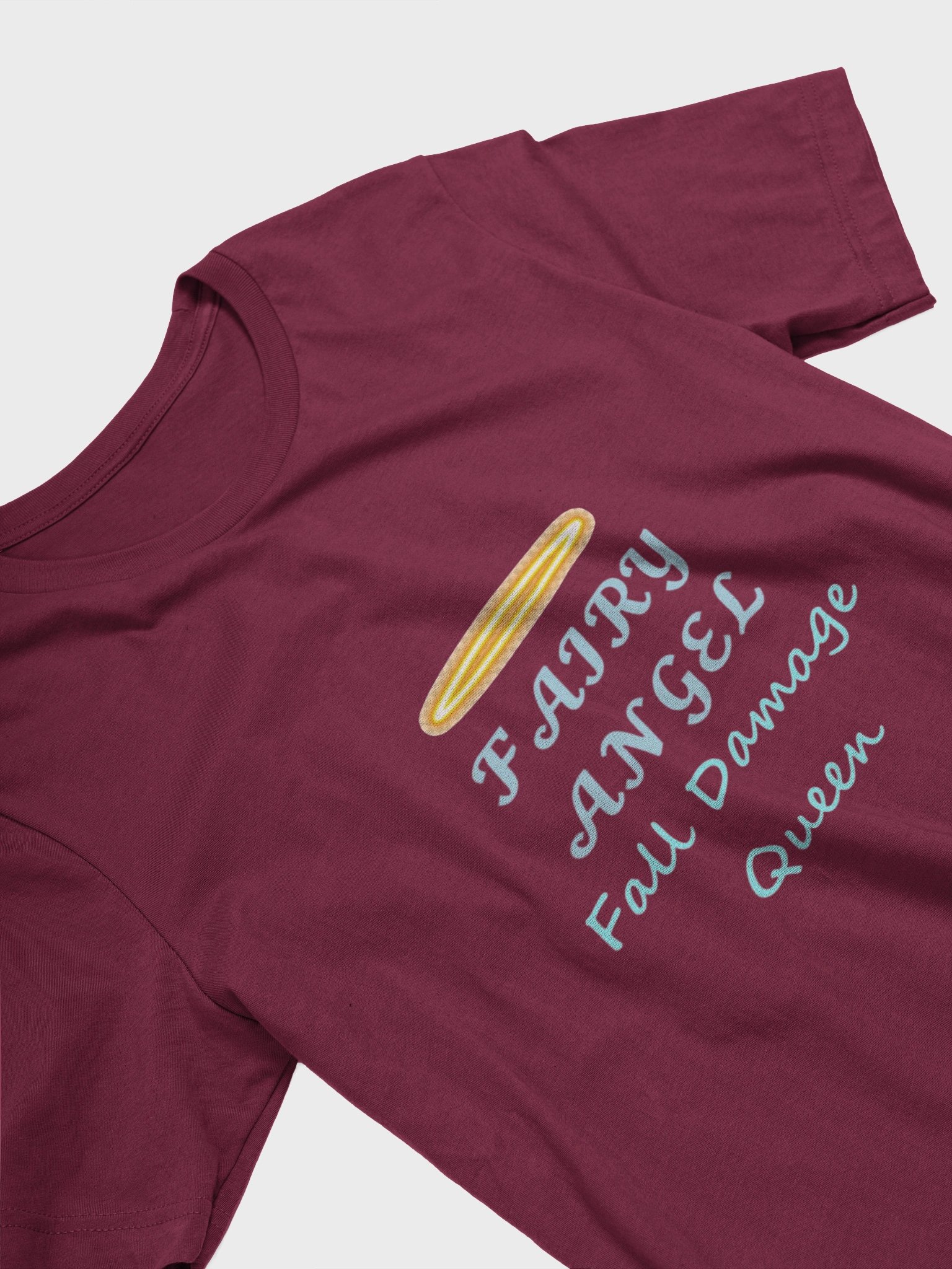 fairy angel fall damage queen tee product image (13)