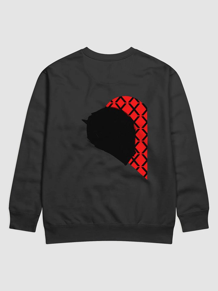 Valentine Matching Road Helmet Heart Crewneck (Left) product image (2)