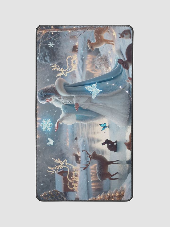 Enchanted Winter Wonderland Desk Mat - 12"x22" product image (2)