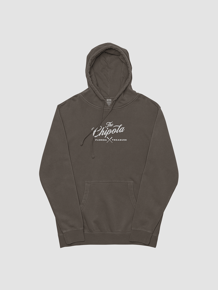 The Chipola Unisex Embroidered Pigment-Dyed Hoodie product image (2)