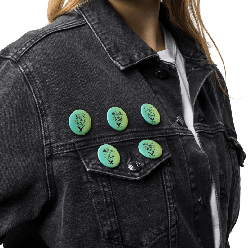 Rooted In Jesus Inspirational Pins product image (3)