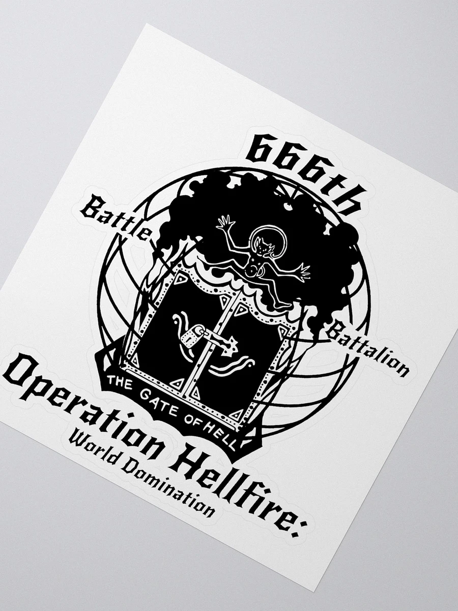 666th Battle Battalion (Sticker) product image (5)