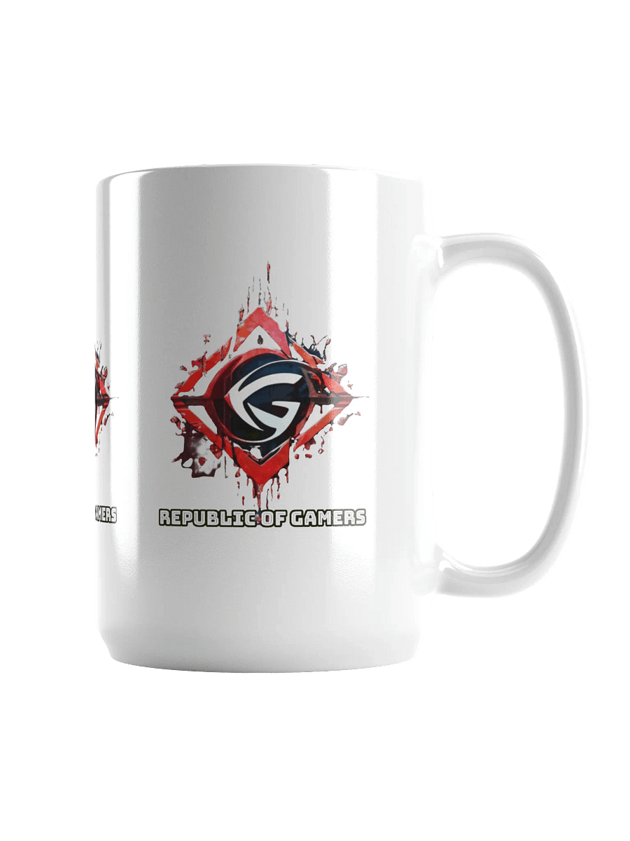 Dynamic Gaming Logo Mug, Glossy White Coffee Cup, Perfect Gift for Gamers product image (1)