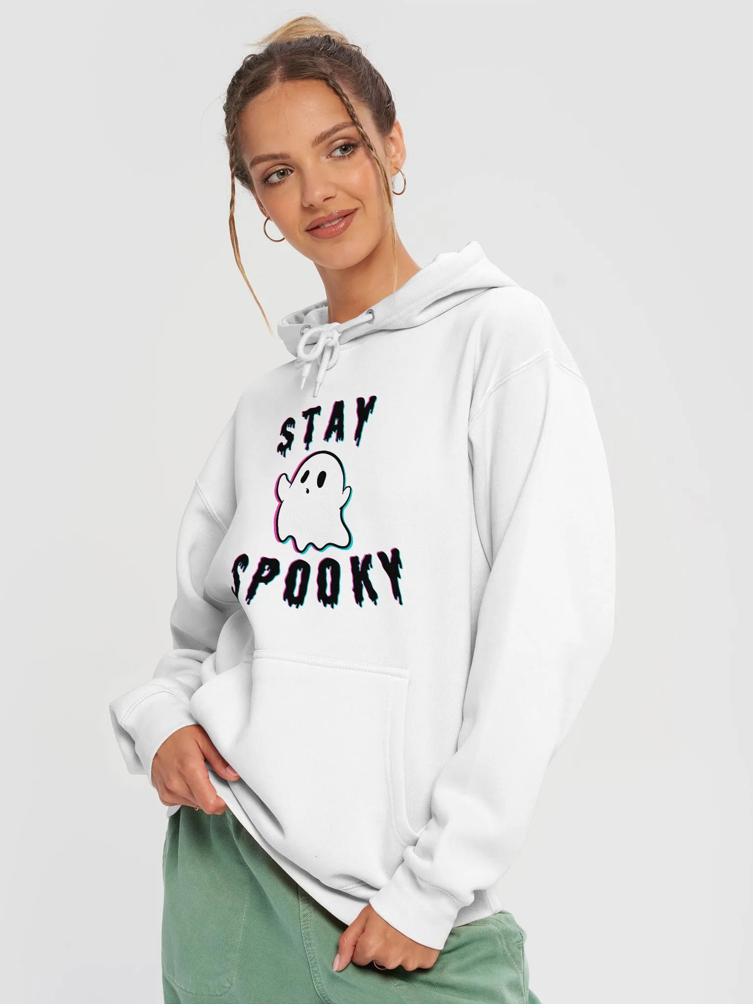 Stay Spooky Hoodie Black Detail product image (27)